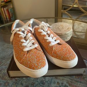 Katy Perry “The Sprinkle” Beadwork Sneakers/Tennis Shoes